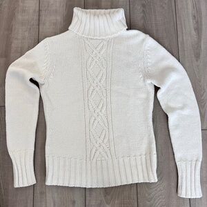 Ann Taylor Loft Cream Sweater XS